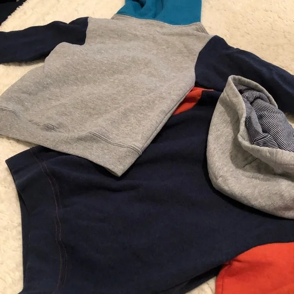 Fruit of the Loom Boys Size XS 4/5 Hooded Sweatshirts - Picture 4 of 5